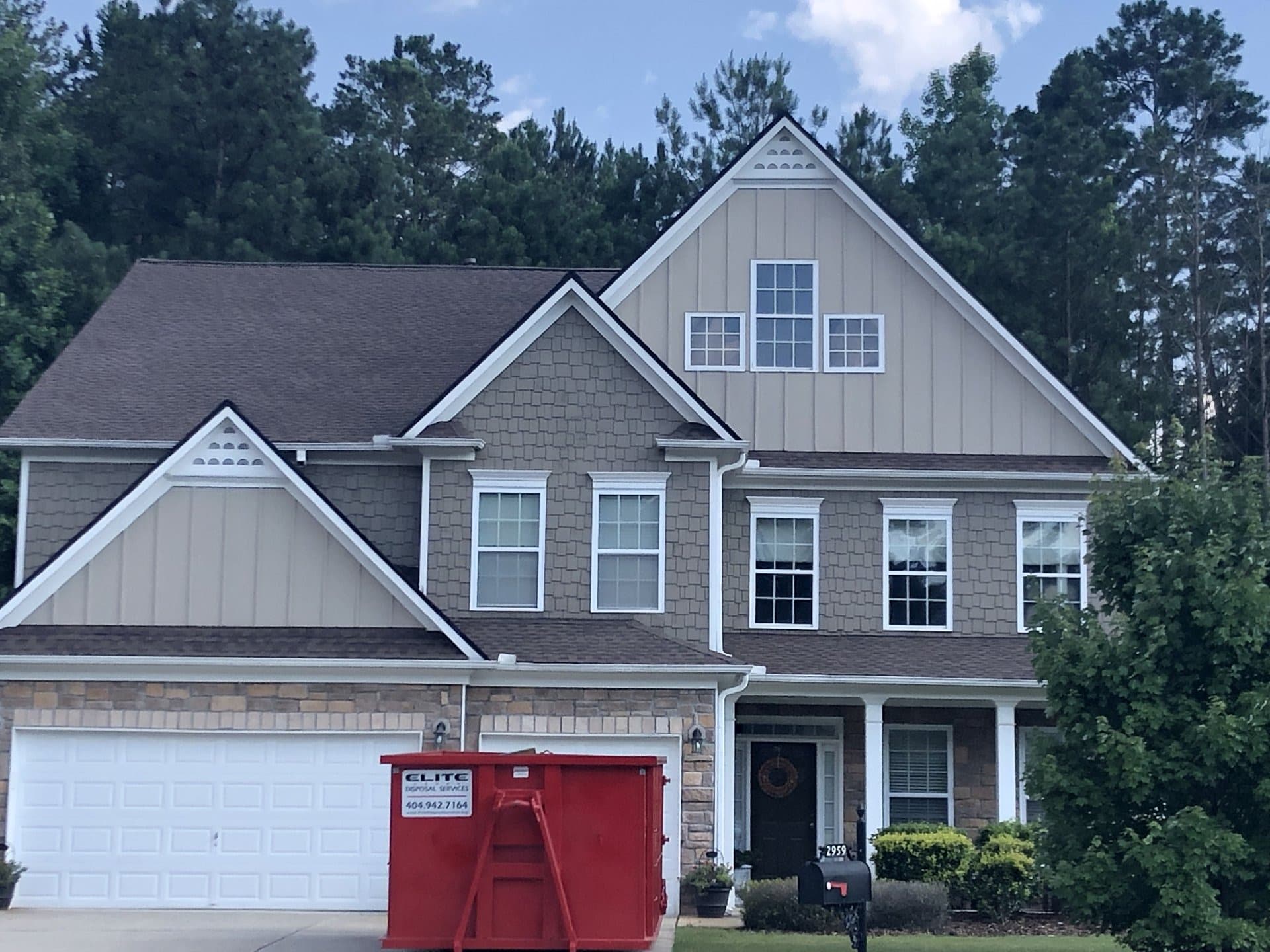 Shingle roof installation