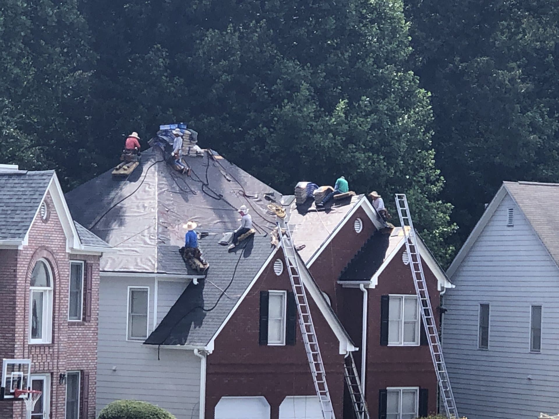 New construction roofing