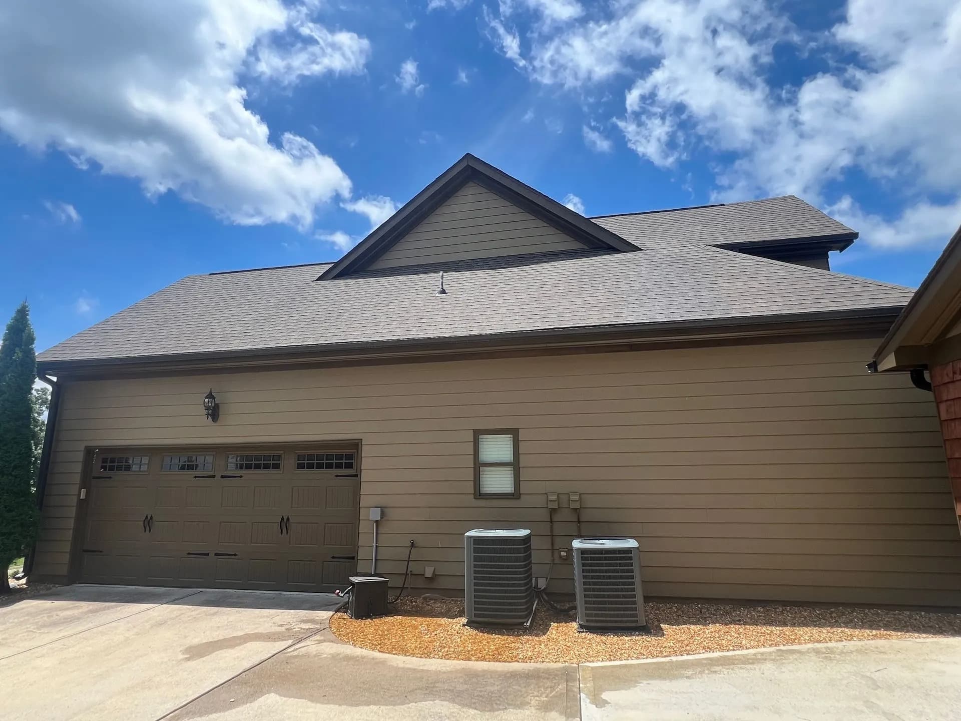 New roof installation - residential home